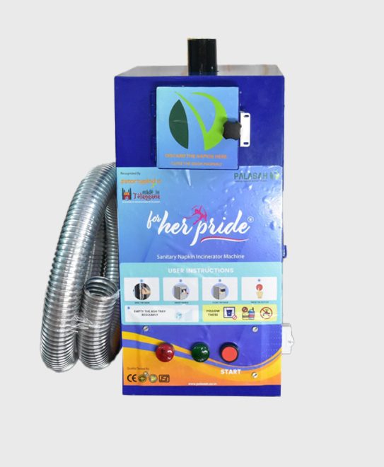 Fully Automatic Sanitary Napkin Incinerator Machine