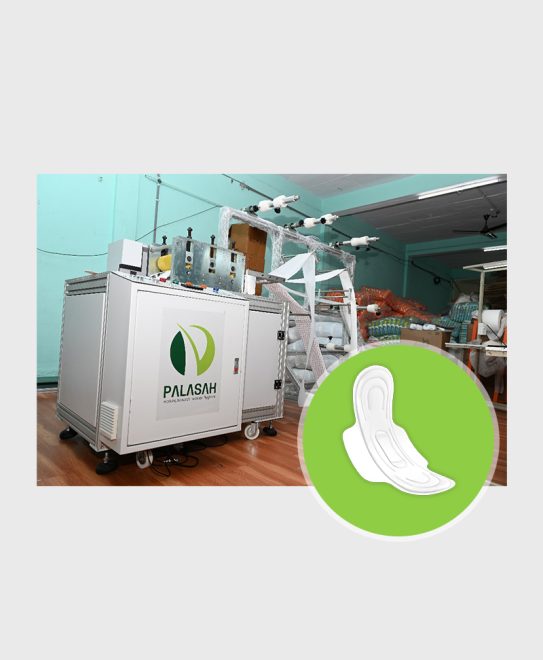 Palasah Automatic Sanitary Napkin Manufacturing Machine